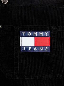Dress Tommy Jeans Bandiere nere Donna