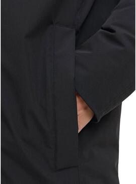 Parka Jack and Jones Wood nera per uomo