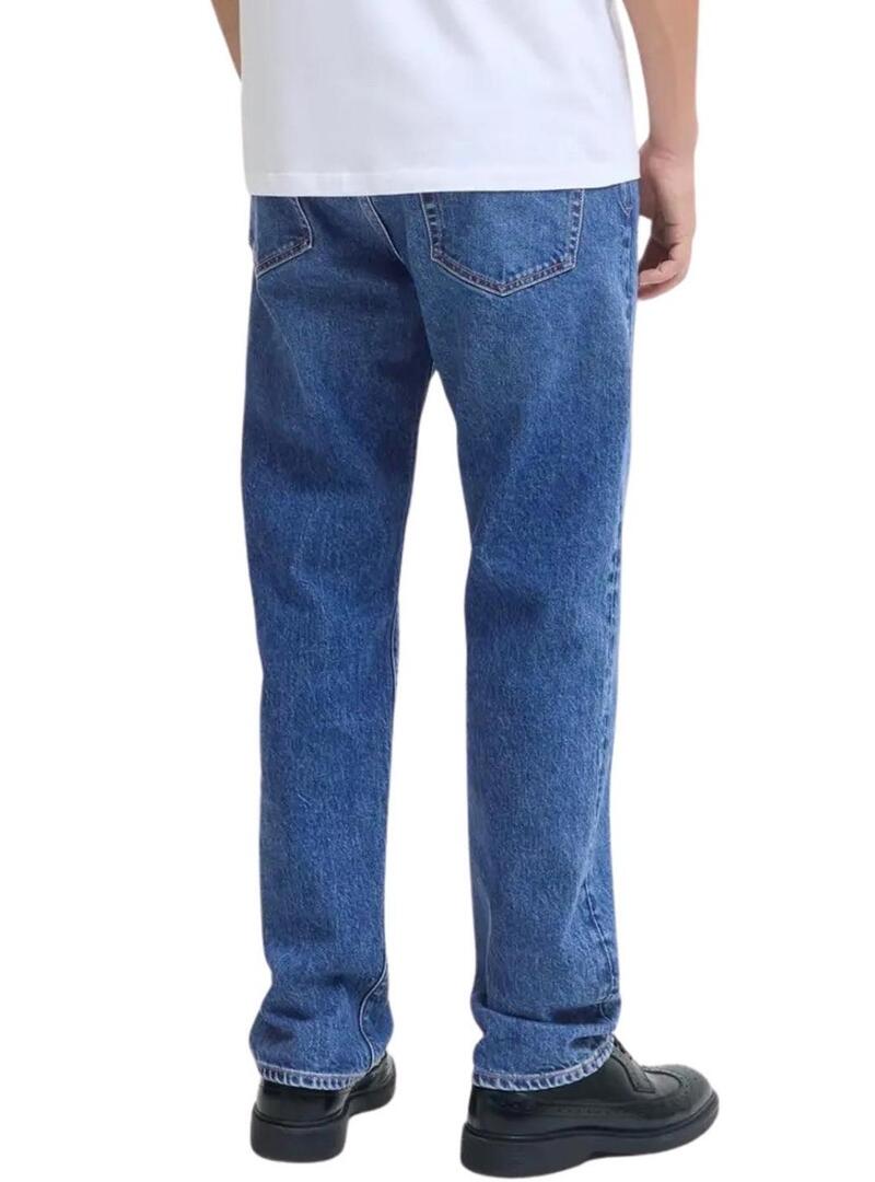 Pantaloni di jeans Jack and Jones Chris blu per uomo