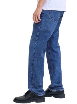 Pantaloni di jeans Jack and Jones Chris blu per uomo