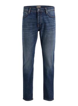 Pantaloni in denim Jack and Jones Mike blu per uomo