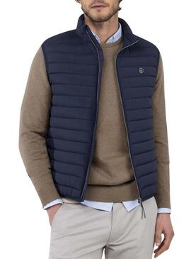 Gilet El Ganso basic blu per uomo.