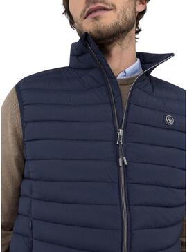 Gilet El Ganso basic blu per uomo.