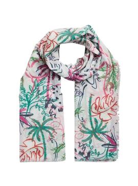 Pezzo Fular offre stampa tropicale per donna