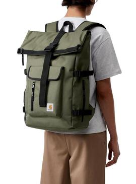 Zaino Carhartt Philis verde per donna e uomo.