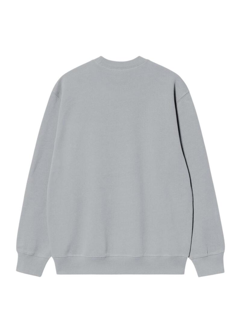 Felpa Carhartt básica blu per uomo