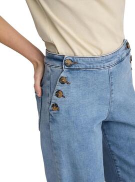 Pantaloni di jeans Only Madison in denim chiaro da donna