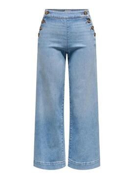 Pantaloni di jeans Only Madison in denim chiaro da donna