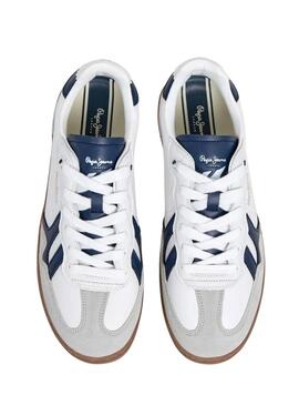 Sneakers Pepe Jeans Ball Essence bianche per uomo