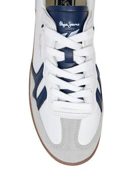 Sneakers Pepe Jeans Ball Essence bianche per uomo