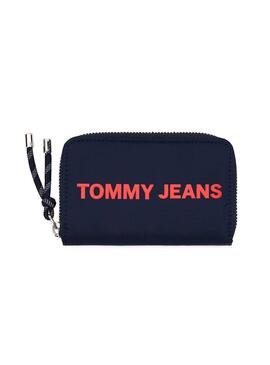 Portafoglio Tommy Jeans Articolo Small Marino Donn