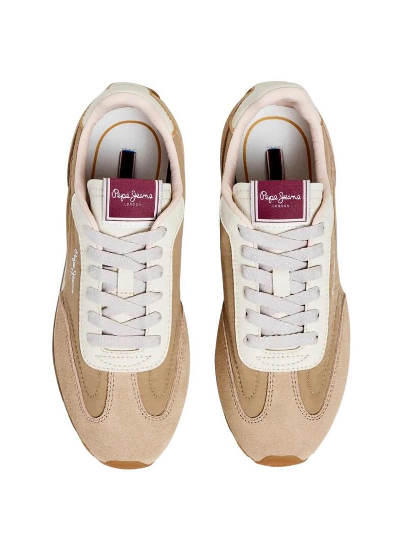 Scarpe Pepe Jeans Jane beige per donna