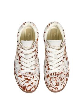Scarpe da ginnastica Pepe Jeans Ball Chic animal print per donna