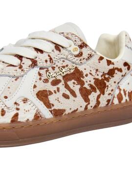 Scarpe da ginnastica Pepe Jeans Ball Chic animal print per donna