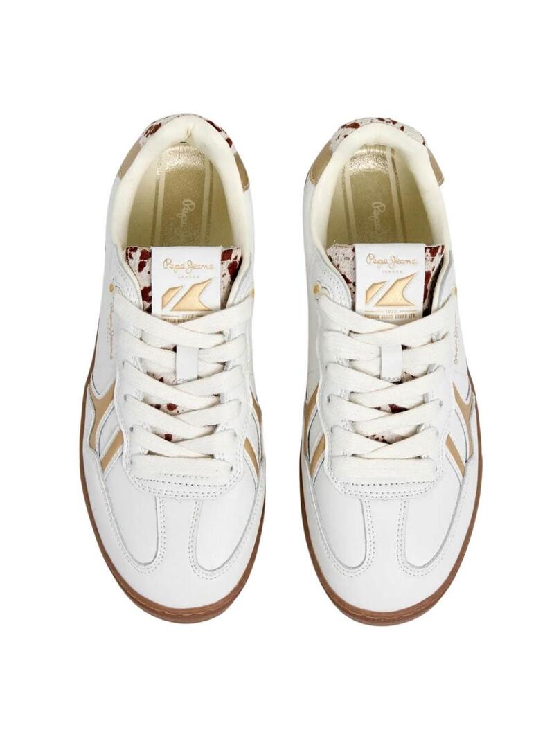 Sneakers Pepe Jeans Ball Chic bianche per donna