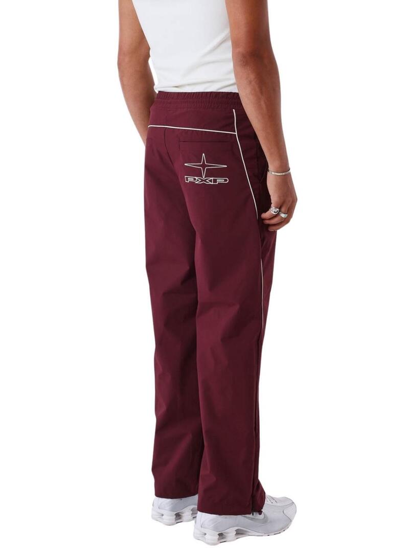 Pantaloni Project x Paris da jogging bordeaux per uomo