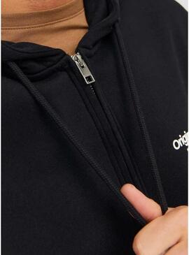 Felpa Jack and Jones Vesterbro nera per uomo