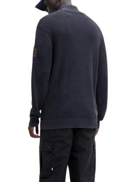 Maglia Jack and Jones Detroit blu marino per uomo