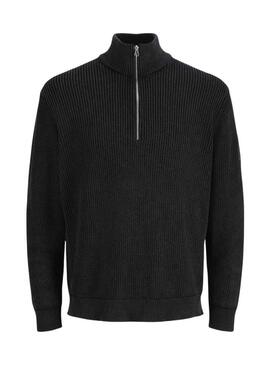 Maglia nera Detroit Jack and Jones per uomo.