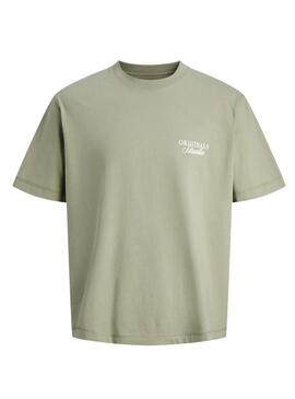 Maglietta Jack and Jones Norrebro verde per uomo