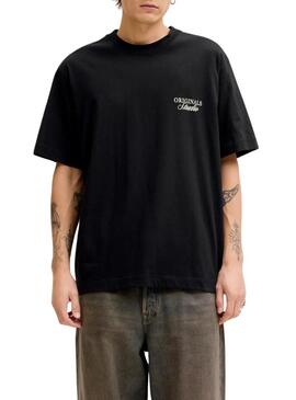 Maglietta Jack and Jones Norrebro nera per uomo