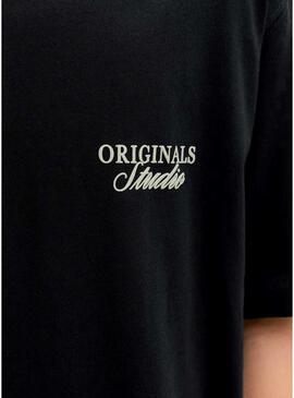 Maglietta Jack and Jones Norrebro nera per uomo