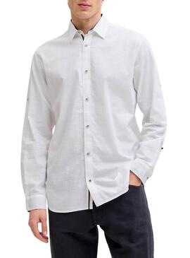 Camicia Jack and Jones Henry bianca per uomo