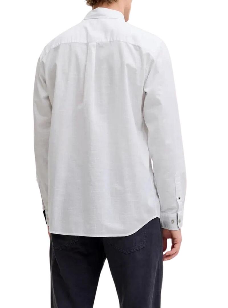 Camicia Jack and Jones Henry bianca per uomo