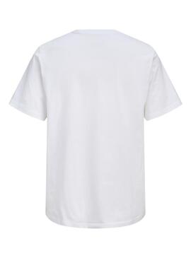 Maglietta Jack and Jones Frank bianca per uomo