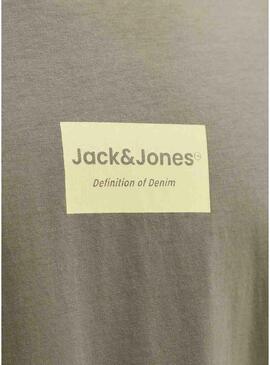 Maglietta Jack and Jones Frank verde per uomo