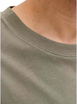 Maglietta Jack and Jones Frank verde per uomo