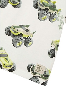 Maglietta Mayoral auto bianca per ragazzo