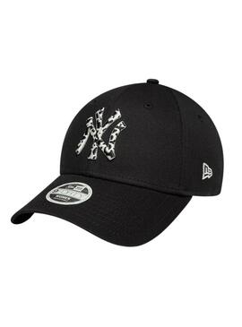 Cappello New Era New York Yankees 9FORTY con logo animal print per donna