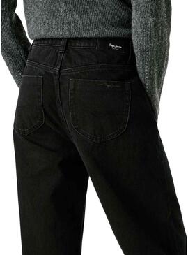 Pantaloni in denim Pepe Jeans Lexa neri da donna