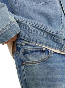 Pantaloni in denim Jack and Jones Clark chiari per uomo.