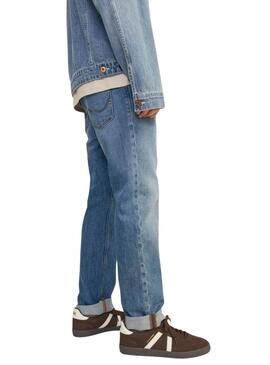 Pantaloni in denim Jack and Jones Clark chiari per uomo.
