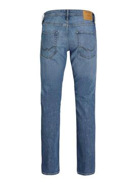 Pantaloni in denim Jack and Jones Clark chiari per uomo.