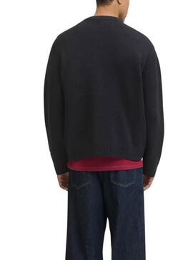 Maglia Jack and Jones Norrebro nera per uomo