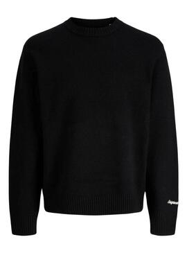Maglia Jack and Jones Norrebro nera per uomo