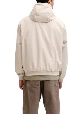 Giacca Jack and Jones Charge beige per uomo