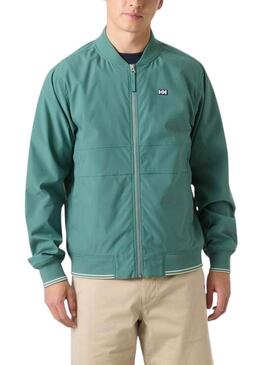 Giacca Helly Hansen Marine bomber verde per uomo