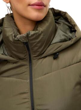 Cappotto trapuntato Vila Halsey verde per donna