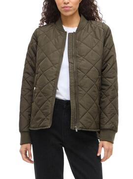Giacca bomber verde Vila Vitate per donna