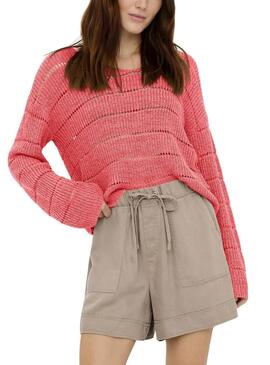 Maglia Only Pamela corallo solo per donna