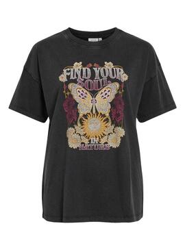 Maglietta Vila Vibliss nera per donna