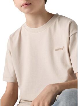 Maglietta Levi's Red Tab Vintage beige per bambino