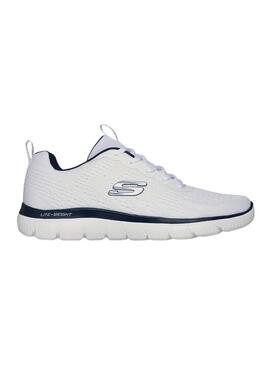 Scarpe da ginnastica Skechers Summits bianche per uomo