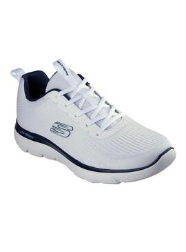 Scarpe da ginnastica Skechers Summits bianche per uomo