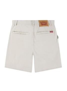 Pantalone chino beige per bambino Levis XX Authentic delle Bermuda.