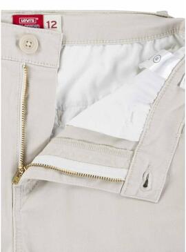 Pantalone chino beige per bambino Levis XX Authentic delle Bermuda.
